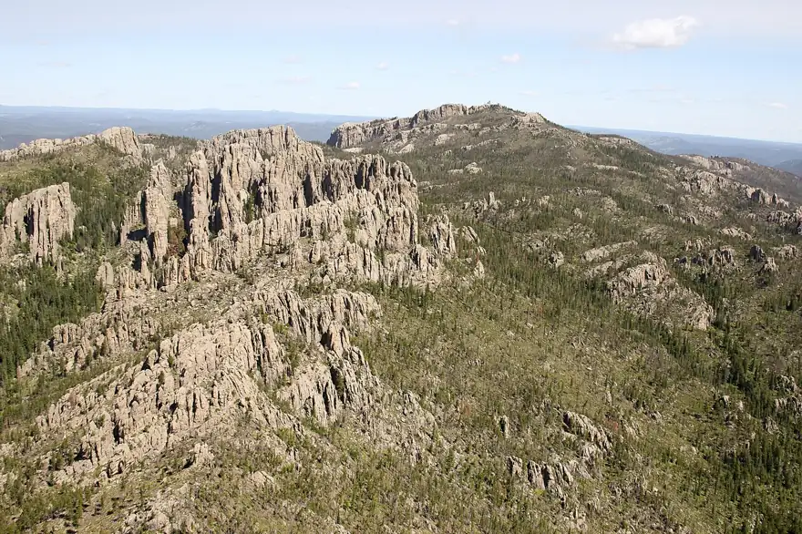 Aerial of Black Elk Wilderness