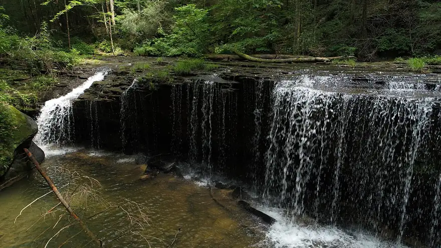 Princess Falls in the Daniel Boone National Forest located in Kentucky. USDA Forest Service photo by Ben Childers
